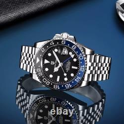 Montre Automatique PAGANI DESIGN 40mm Saphir GMT Homme Luxe