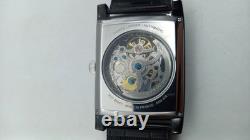 Montre Automatique Pierre Lannier Squelette-boîtier acier noir tonneau