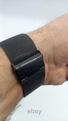 Montre Automatique Pierre Lannier Squelette-boîtier acier noir tonneau