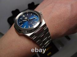 Montre Automatique SAN MARTIN SN076-G 42mm Cadran Bleu Saphir NEUF