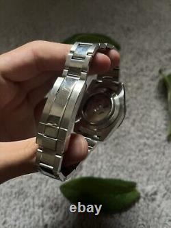 Montre Automatique Seiko Mod Verte Hulk Acier Inoxydable Excellente Qualiter