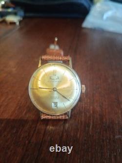 Montre Avelta Automatique Plaque Or Fonctionne Vintage