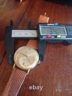 Montre Avelta Automatique Plaque Or Fonctionne Vintage