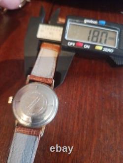 Montre Avelta Automatique Plaque Or Fonctionne Vintage