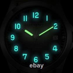 Montre BERNY Automatique Homme ST2130 Saphir 10ATM Lumineuse Luxe