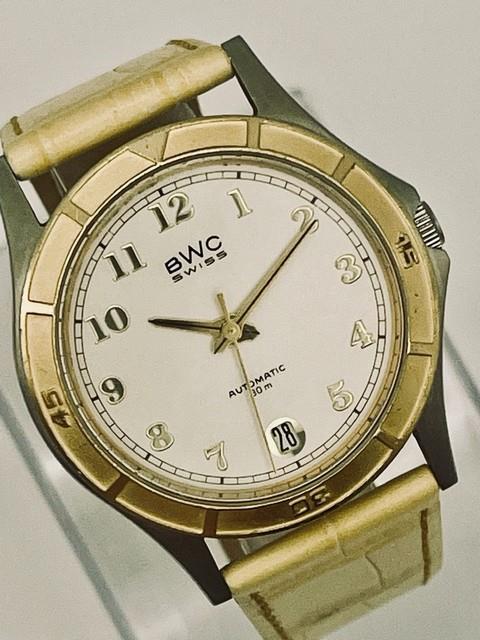 Montre Bwc Swiss Automatique Avec Date Classique Vintage