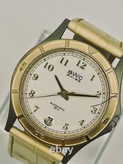 Montre BWC Swiss automatique avec date classique Vintage Montre BWC Swiss automatique avec date classique Vintage