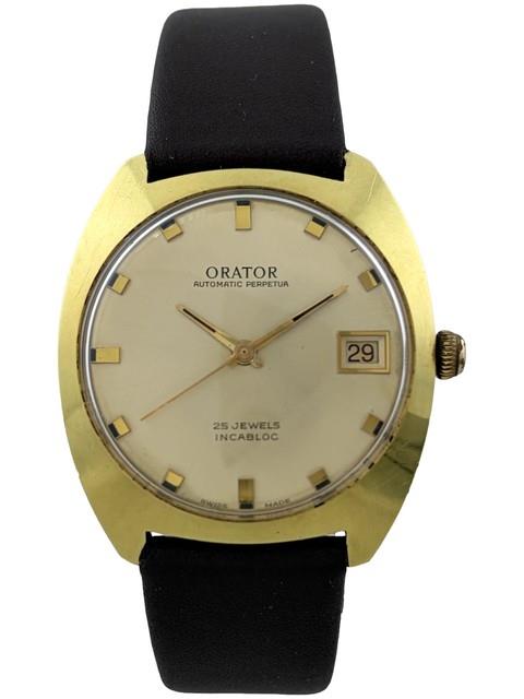 Montre-bracelet Automatique Orator Perpetual As 1748/49 &agrave; Date, Fonctionne