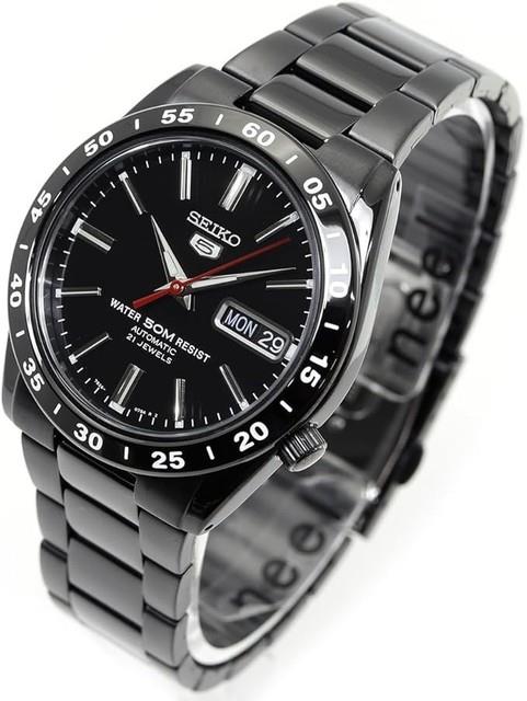 Montre-bracelet Homme Seiko Seiko5 Snke03k1 Noire Automatique Japon Analogiqu