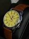 Montre-bracelet Homme Seiko Automatique Vintage Reconditionn&eacute;e Cadran Jaune