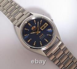 Montre-Bracelet Vintage ORIENT Crystal 3 STARS Homme Automatique Japon Montre-Bracelet Vintage ORIENT Crystal 3 STARS Homme Automatique Japon