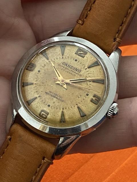 Montre Candino Vintage 1950 Automatique