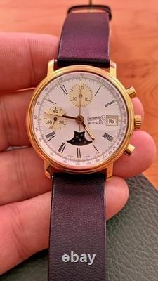 Montre Chronographe Automatique EBERHARD Swiss Watch Automatic Vintage