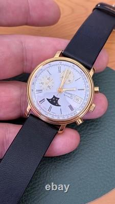 Montre Chronographe Automatique EBERHARD Swiss Watch Automatic Vintage Montre Chronographe Automatique EBERHARD Swiss Watch Automatic Vintage