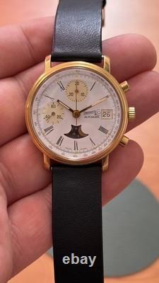 Montre Chronographe Automatique EBERHARD Swiss Watch Automatic Vintage