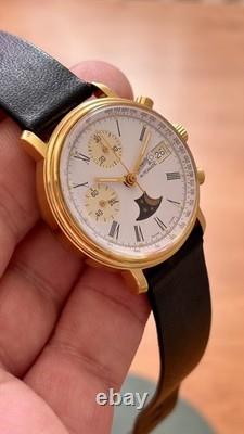Montre Chronographe Automatique EBERHARD Swiss Watch Automatic Vintage