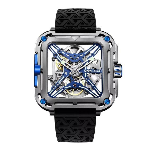 Montre Ciga Design Série X Gorila Titane Bleu