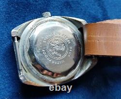 Montre De Plongée Automatique Maty. Vintage Diver Watch. Pepsi bezel