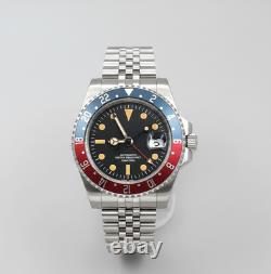 Montre Diver 1675 Automatique GMT Acier Inoxydable 316L Lunette Pepsi Jubilee