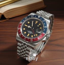 Montre Diver 1675 Automatique GMT Acier Inoxydable 316L Lunette Pepsi Jubilee