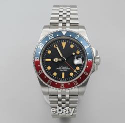 Montre Diver 1675 Automatique GMT Acier Inoxydable 316L Lunette Pepsi Jubilee