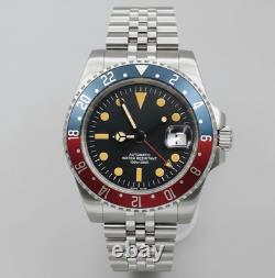 Montre Diver 1675 Automatique GMT Acier Inoxydable 316L Lunette Pepsi Jubilee