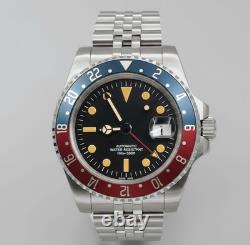Montre Diver 1675 Automatique GMT Acier Inoxydable 316L Lunette Pepsi Jubilee