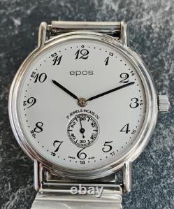 Montre EPOS Homme Mécanique Peseux 7001 35mm Swiss Made