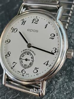 Montre EPOS Homme Mécanique Peseux 7001 35mm Swiss Made