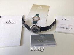 Montre Ebel Voyager 38 mm Homme en acier Automatique 1991- Ref 9124913-GMT