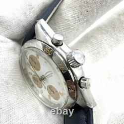 Montre Eberhard Champion 775 Réf. 31027 Automatique Date Blanche CAL 7750