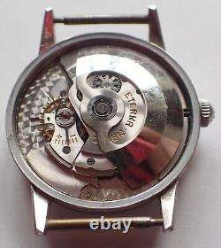 Montre Eterna-Matic automatic acier, cal 1254UC. Fonctionne