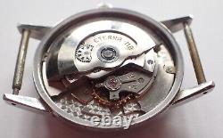 Montre Eterna-Matic automatic acier, cal 1254UC. Fonctionne