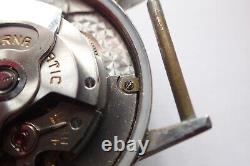 Montre Eterna-Matic automatic acier, cal 1254UC. Fonctionne