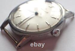 Montre Eterna-Matic automatic acier, cal 1254UC. Fonctionne