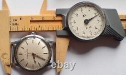 Montre Eterna-Matic automatic acier, cal 1254UC. Fonctionne