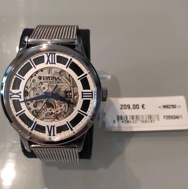 Montre Festina Automatique F20534/1