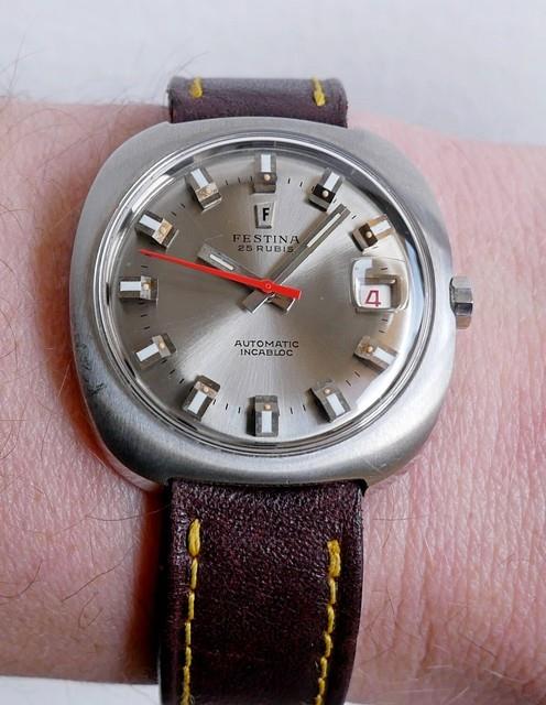 Montre Festina Automatique Vintage Original Logo Boucle