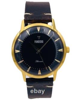 Montre Fonderie Style Vintage Automatique 40mm P6GKM/259 Surlignée Nouveau