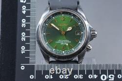 Montre Homme Automatique Exc+5 SEIKO Alpinist 6R15-00E0 SARB017 Verte du JAPON