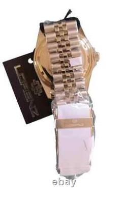 Montre Homme Automatique LORENZ Boîtier Et Bracelet Acier Avec Dateur LZ28196CC Montre Homme Automatique LORENZ Boîtier Et Bracelet Acier Avec Dateur LZ28196CC
