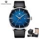 Montre Homme Automatique Pagani Design Pd-2770 Cuir Noir & Cadran Bleu