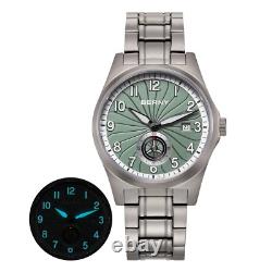 Montre Homme BERNY Automatique Titane 10ATM Saphir Lumineuse ST1731 Mecanique Montre Homme BERNY Automatique Titane 10ATM Saphir Lumineuse ST1731 Mecanique