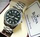 Montre Homme Bulova Automatique Mécanique En Acier Mouvement Miyota 21 Bijoux