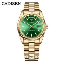Montre Homme CADISEN DD40 Automatique MIYOTA 8285 Verre Saphir 10Bar Luxe