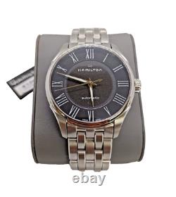 Montre Homme Hamilton Jazzmaster Automatique 40 Mm. Bracelet Acier H42535130