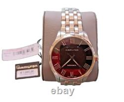 Montre Homme Hamilton Jazzmaster Automatique 40 Mm. Bracelet Acier H42535130