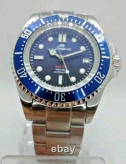 Montre Homme Lorenz Automatique Abyss Professionnel Diver 300M, Mvt Seiko NH35 Montre Homme Lorenz Automatique Abyss Professionnel Diver 300M, Mvt Seiko NH35