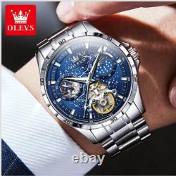 Montre Homme Mécanique Etanche Automatique Vintage Cadeaux Luxe Original Bijoux