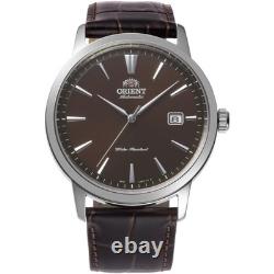 Montre Homme Orient Contemporaine RA-AC0F17Y30B 42mm AC0F Cadran Marron Cuir 50M